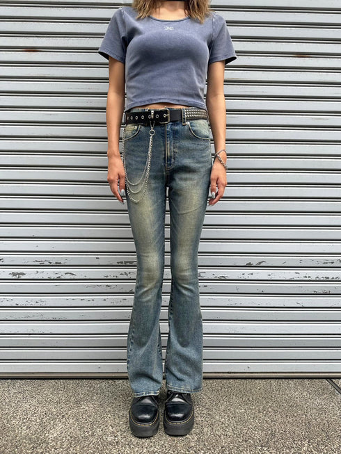 ヴィンテージフレアデニムパンツ